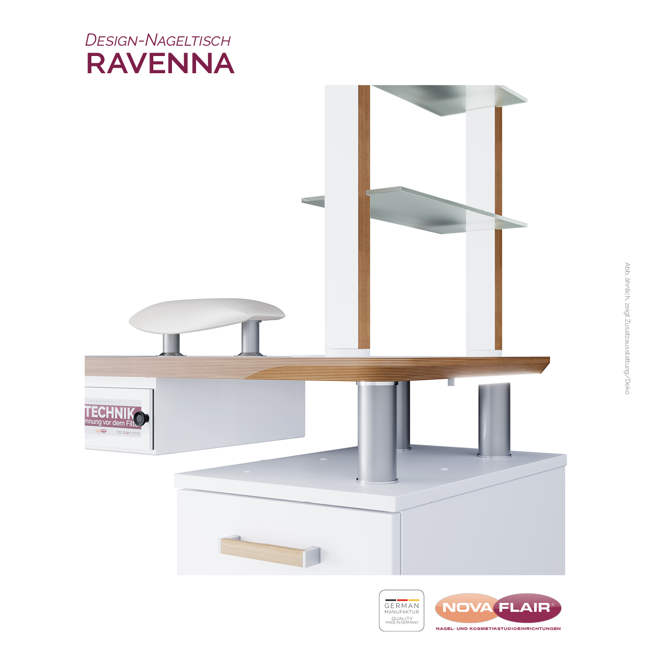 Nova Flair Design-Nageltisch Ravenna